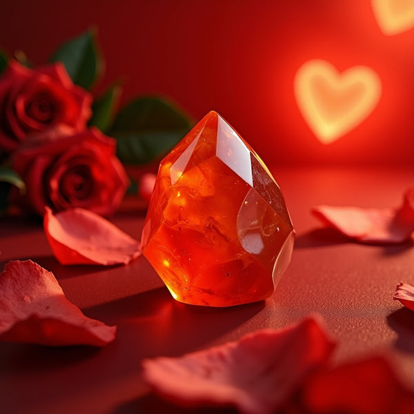Loverah™ Carnelian Crystal Set (Raw Red Agate Stones)